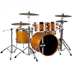 DDrum DM22 Maple Orange Shell Set Drumset