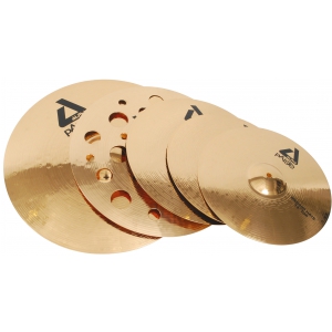 Paiste Alpha Brilliant Swiss Set 14 #8243;HH 16 #8243;C 18 #8243;C 20 #8243;R Beckensatz