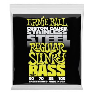 Ernie Ball 2842 Stainless Steel Bass Saiten fr Bassgitarre