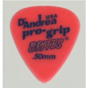 D′Andrea 351 Pro Grip Brites 0.50mm Plektrum