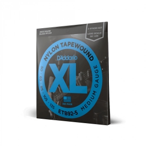 D #8242;Addario ETB 92-5 Saiten f�r Bassgitarre