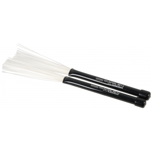 Rohema Percussion Jazz Brush JB4 (nylon) Metallbesen