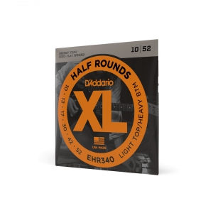 D #8242;Addario EHR-340 Half Rounds Saiten für E-Gitarre