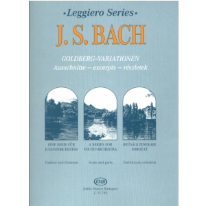PWM Bach Johann Sebastian - Wariacje Goldbergowskie na orkiestr kameraln. Seria Leggiero (partytura i gosy)