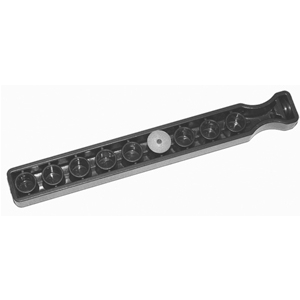 Bass Drum O s HSC Cutter Lochschneider, grau