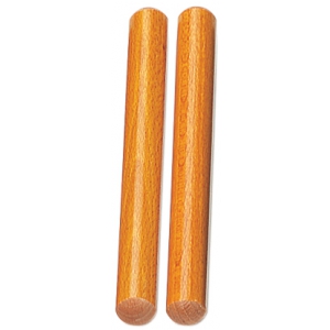Rohema Percussion 61555/Y  Claves, Beech, Yellow  Schlaginstrument