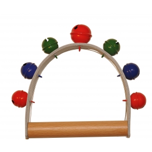 Rohema Percussion 61575F Schellenkranz 