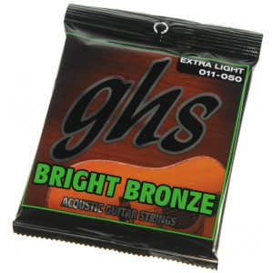 GHS  Bright Bronze 20X Saiten fr Westerngitarre (11-50)