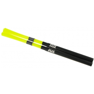 Flix Fluorescent Yellow Rods Jazzbesen
