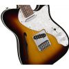  Fender Deluxe Telecaster Thinline RW 3TSB 3 Color Sunburst E-Gitarre 