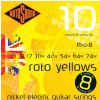 Rotosound R-10-8 Roto Yellows Saiten fr E-Gitarre