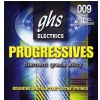 GHS PROGRESSIVES E-Gitarren-Saiten, Custom Light, .009-.046
