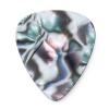 Dunlop Genuine Celluloid Classic Picks, Player′s Pack, abalone, thin
