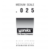 Warwick 39025 Black Label.025, Medium Scale, Bassgitarren-Saite