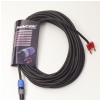 RockCable Lautsprecher-Kabel - SpeakON (2-pin) to Banana Plug (4 mm) - 15 m / 49.2 ft