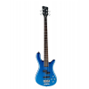 RockBass Streamer LX 4-String, Blue Metallic High Polish Bassgitarre