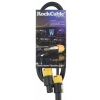 RockCable Lautsprecher-Kabel - lockable coaxial plug, 2-pin, 2 m / 6.6 ft.