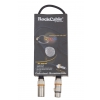 RockCable Mikrofon-Kabel - XLR (male) / XLR (female), color coded - 0.5 m / 1.6 ft.