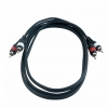 RockCable Patch-Kabel - 2 x RCA to 2 x RCA - 1 m / 3.3 ft.
