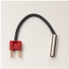 RockCable Lautsprecher-Kabel - Banana Plug (4 mm) to TS Plug (6.3 mm / 1/4) - 20 cm / 7 7/8