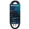 RockCable Lautsprecher-Kabel - straight TS Plug (6.3 mm / 1/4) - 1.5 m / 4.9 ft.