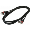 RockCable Patch-Kabel - 2 x RCA to 2 x RCA - 1.8 m / 5.9 ft.