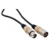 RockCable Mikrofon-Kabel   - XLR (male) / XLR (female), color coded - 1 m / 3.3 ft.