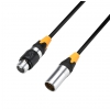 Adam Hall Cables K 4 DGH 1000 IP 65 - Kabel DMX i AES/EBU: 5-stykowe, męskie XLR - żeńskie XLR, IP65, 10 m