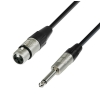 Adam Hall Cables K4 MFP 0600 Mikrofonkabel REAN XLR Female x Klinke TS | 6 m 