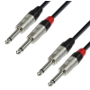 Adam Hall Cables K4 TPP 0090 Audiokabel 2 x Jack Mono 6,3 mm - 2 x Jack Mono 6,3 mm, 0,9 m