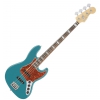 Fender American Elite Jazz Bass, E-Bass, Ocean Turquoise