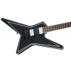 Jackson Usa Signature Gus G. Star, Rosewood Fingerboard, Satin Black With White Pinstripes