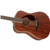 Fender Pm-1 Dreadnought All Mahogany With Case, Natural