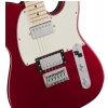Fender Contemporary Telecaster Hh, Maple Fingerboard, Dark Metallic Red