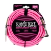 Ernie Ball 6065 Instrumentenkabel 7,62 m, Neonpink