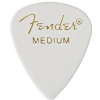 Fender Classic Celluloid medium white Plektrum