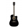 Fender FA-125CE Dreadnought Black WN electric acoustic guitar