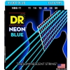 DR NBE11 Neon Saiten fr E-Gitarre 11-50 in Blau