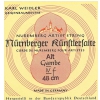 Nurnberger (645455) struna do chordofonu smyczkowego - G - Menzura 37cm