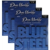 Dean Markley 2554-3PK Blue Steel CL saiten für elektrische gitarre