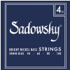 Sadowsky Blue Label Bass Strings Nickel Bassgitarren-Saiten 40-100