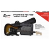 Fender Squier Affinity Stratocaster HSS Pack Brown Sunburst