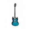 Epiphone SG Prophecy Blue Tiger Aged Gloss E-Gitarre