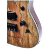 BC Rich Shredzilla Extreme Exotic Hipshot Bridge Spalted Maple Top Natural Transparent E-Gitarre