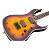 BC Rich Shredzilla Extreme Exotic Hipshot Bridge Burl Top Purple Haze E-Gitarre