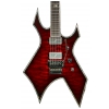BC Rich Warlock Extreme Exotic Floyd Rose Quilted Maple Top Black Cherry