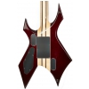 BC Rich Warlock Extreme Exotic Floyd Rose Quilted Maple Top Black Cherry