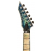 BC Rich Shredzilla Z6 Prophecy Exotic Floyd Rose Burl Top Cyan Blue E-Gitarre