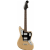 Fender Squier Contemporary Jaguar HH ST Black Pickguard Shoreline Gold E-Gitarre