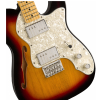 Fender Squier Classic Vibe 70s Telecaster Thinline Maple Fingerboard Natural E-Gitarre 